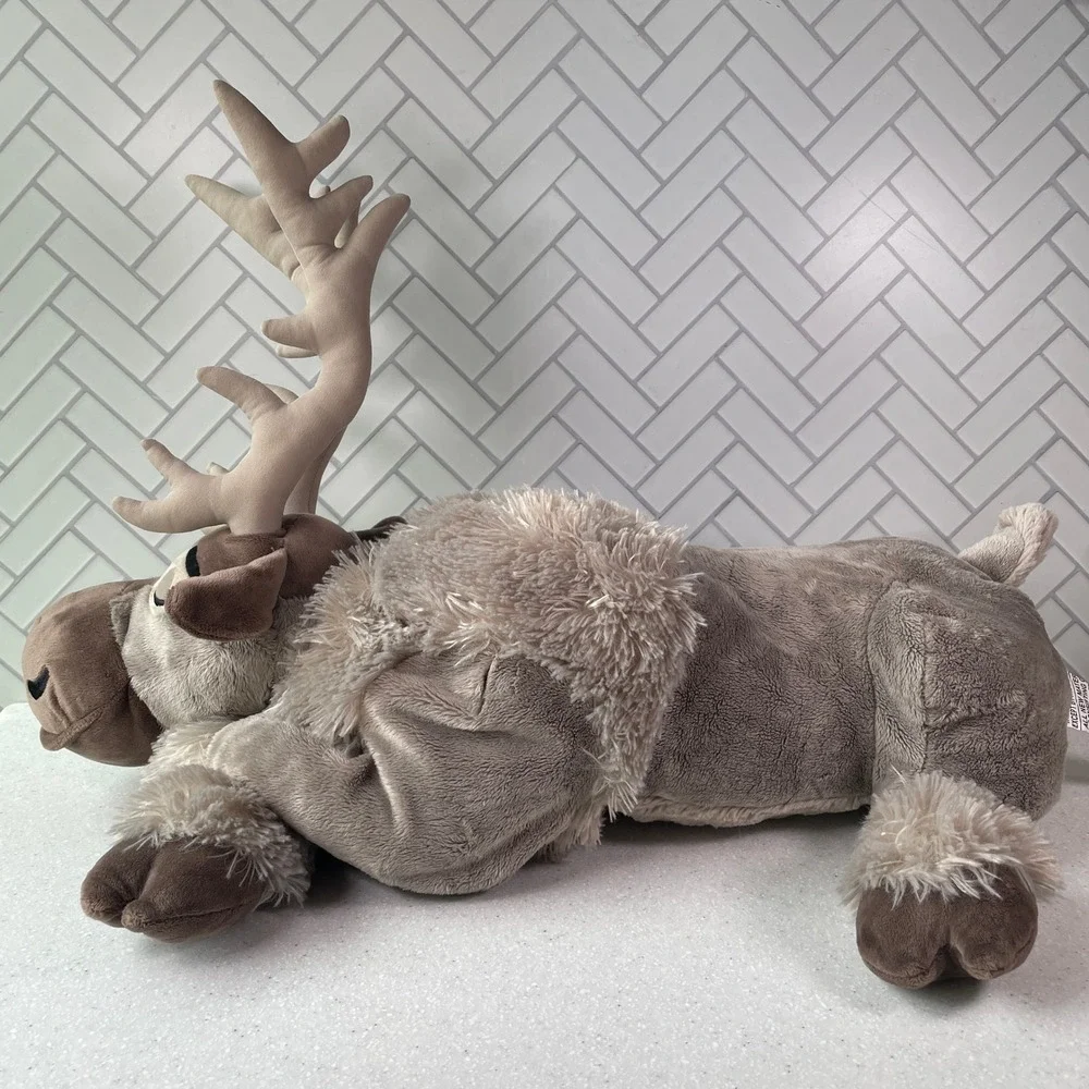 Disney Frozen Sven Cuddleez LARGE 22-inch Plush Reindeer Stuffed Animal Toy Soft